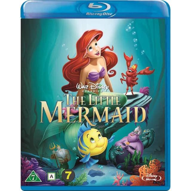 Den Lille Havfrue Disney Blu-Ray