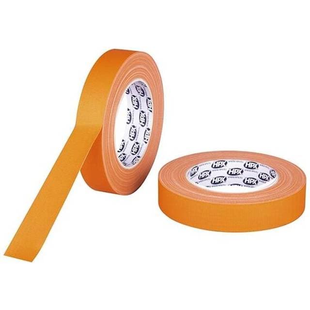 HPX Gaffatape fluo orange, 25mm 25m