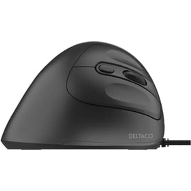 Deltaco Silent Wired Vertical Mouse, 4