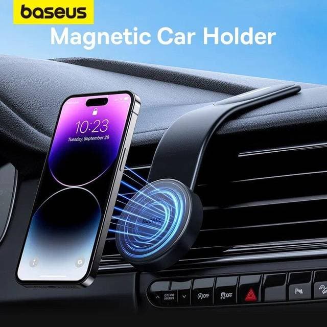 Baseus Magnetic Car Phone Holder Black
