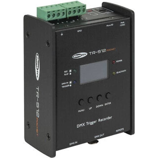 Showtec TR-512 Pocket DMX Trigger Recorder