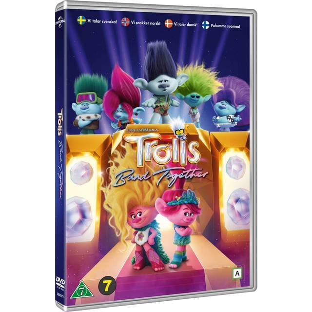 Trolls 3 Band Together Sammen Igen DVD Film