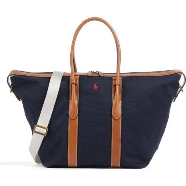 Polo Ralph Lauren Weekendtaske - Navy/Cognac