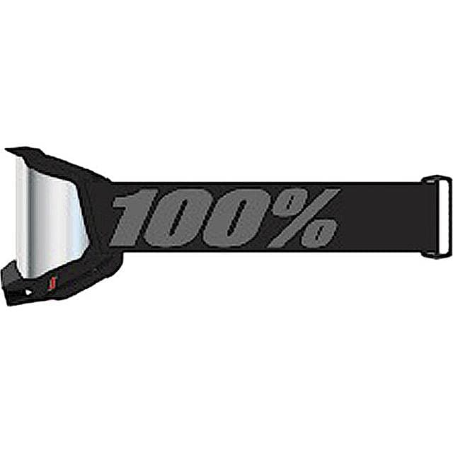 100% Crossbriller Accuri 2 - Sort/Sølv