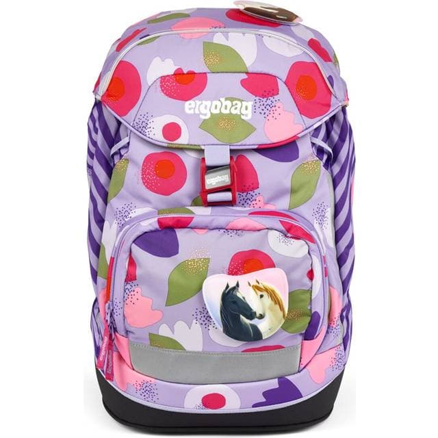 Ergobag Skoletaske Prime Flower PowBea Lilla