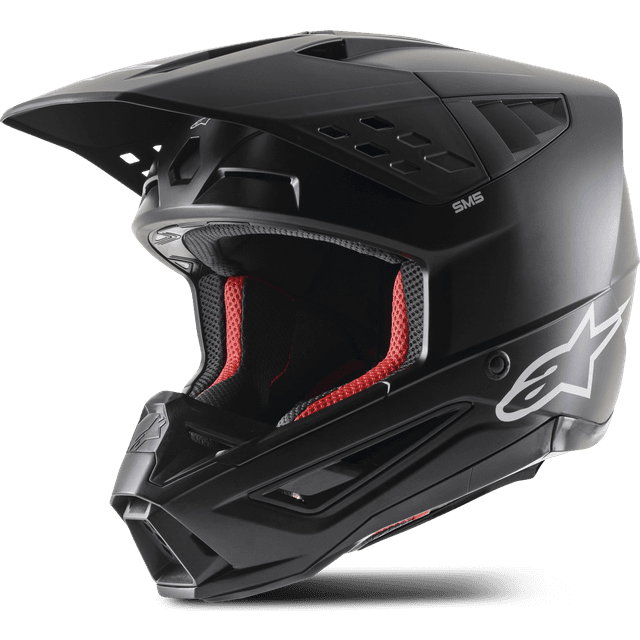 Alpinestars Crosshjelm SM5, Solid Sort