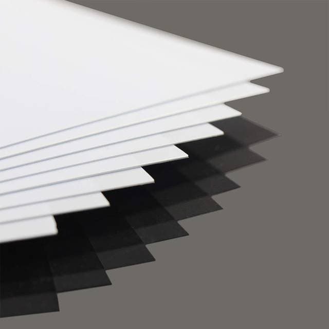 Evemodel ABS0905 8pcs 0.5mm Styrene Sheets