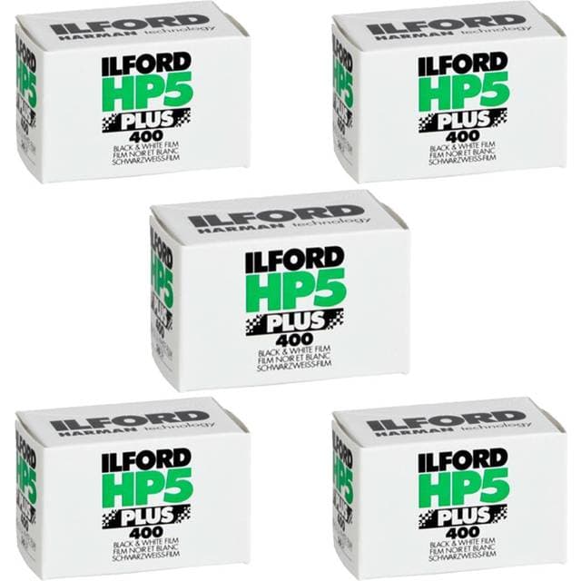 Ilford HP5 Plus 400 5 Pack