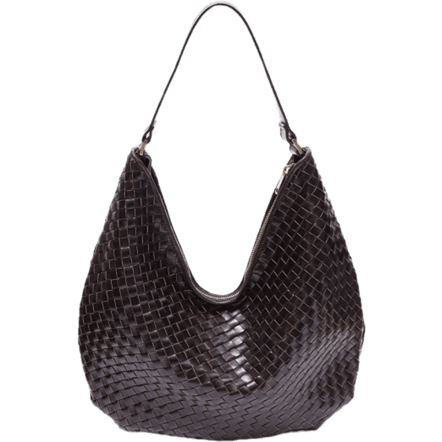 Adax Mindy Shoulder Bag - Dark Brown