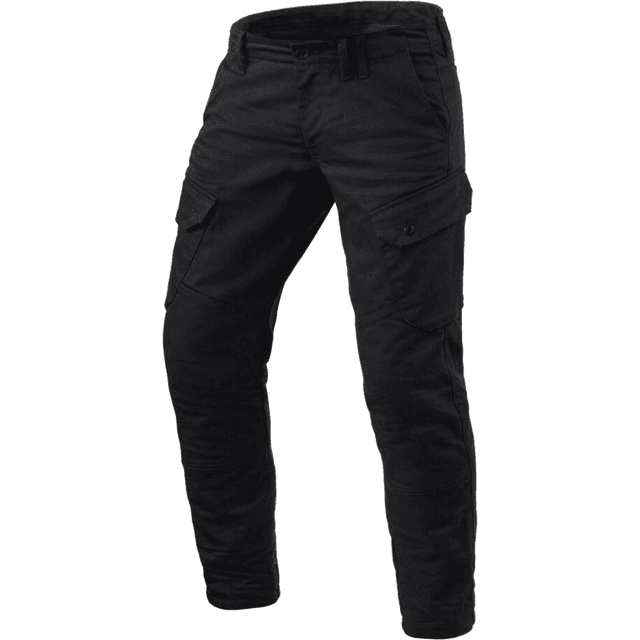 Rev'it! MC-Jeans Cargo TF, Sort Herre