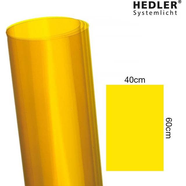 Hedler Filter Gel Gul 40 x 60 cm