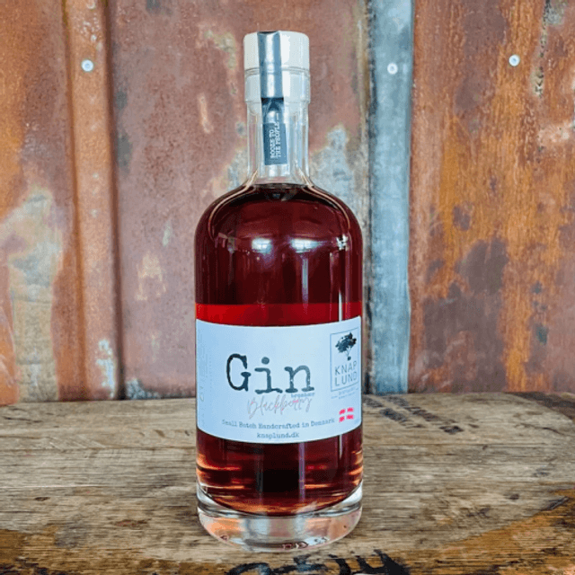 Knaplund Brombær Gin 38% 50 cl