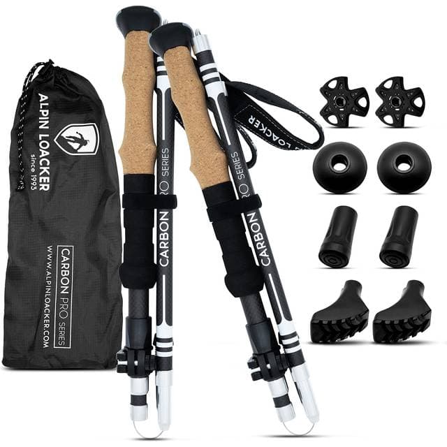 Alpin Loacker Carbon Pro Series Hiking Poles