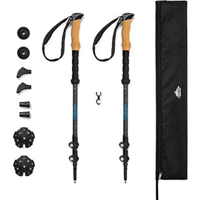 Cascade Mountain Tech Trekking Poles Set of 2