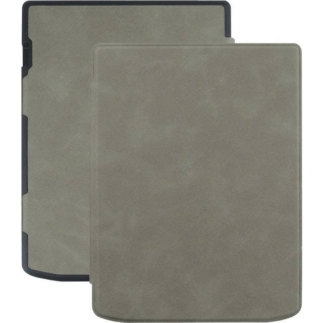 MAULUND InkPad 4 Læder Flip Cover Grå