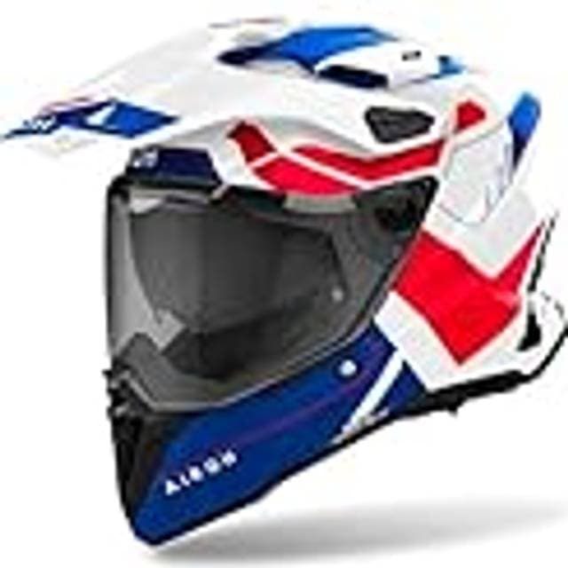 Airoh Commander 2 Reveal - Blå/Rød