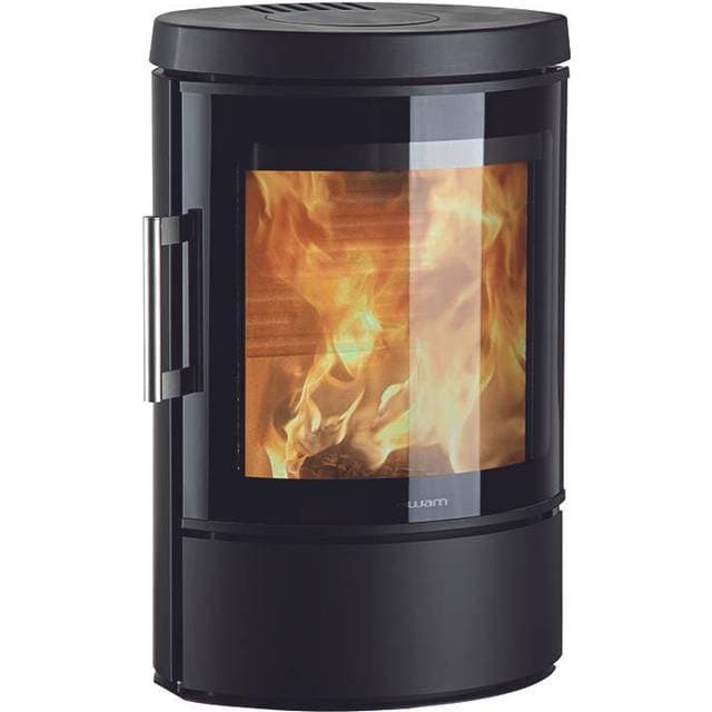 Hwam 3110M Black with Glass Door