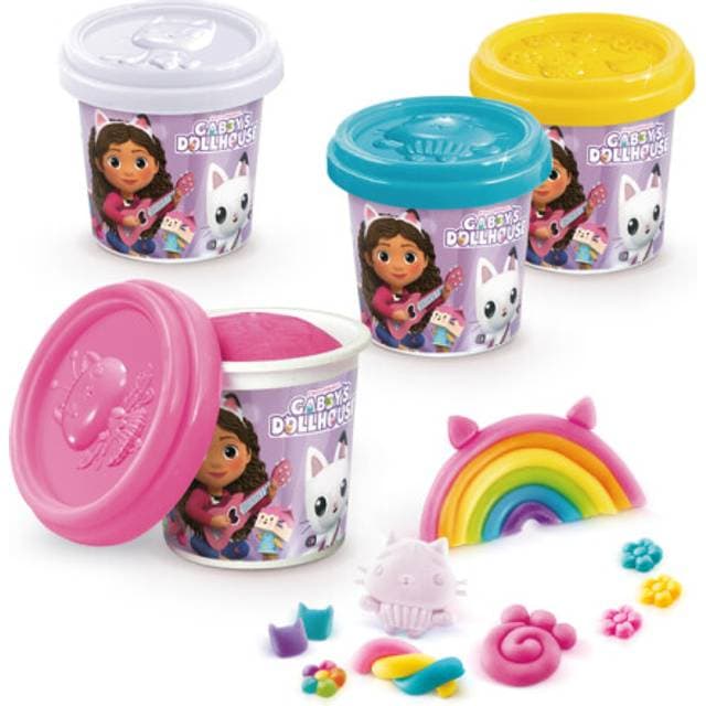 Gabby's Dollhouse Modellervoks 4-pak