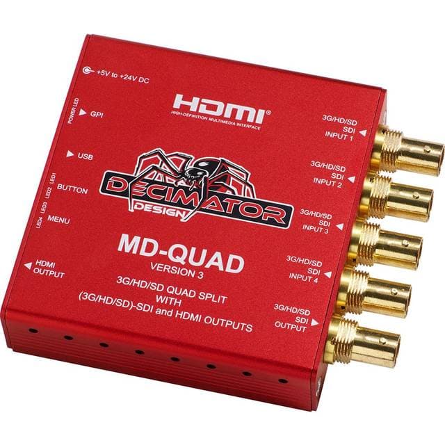Decimator MD-QUAD MultiViewer Quad Split