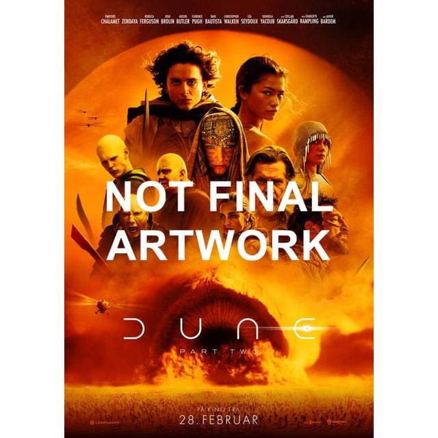 Dune: Part Two - Klar Til Levering (DVD)
