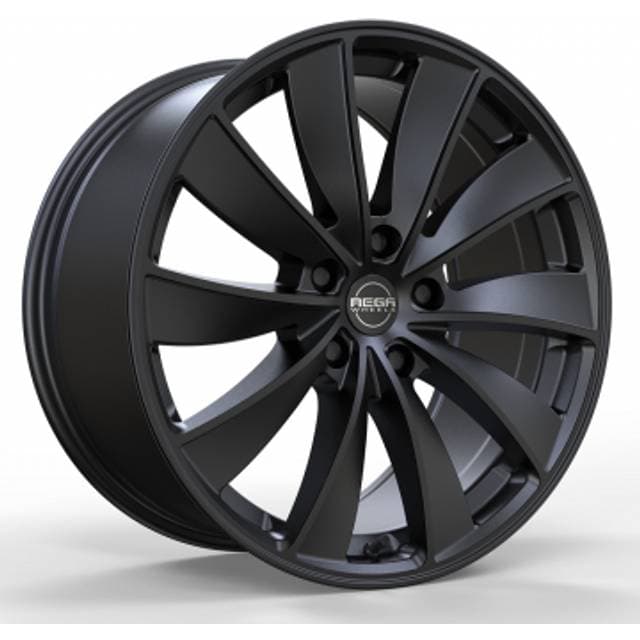 Mega Wheels Pyxis Mat Black 8.5 x 20