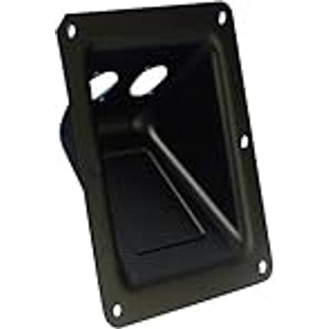 Adam Hall Dish Black for 2 XLR Sockets 87160