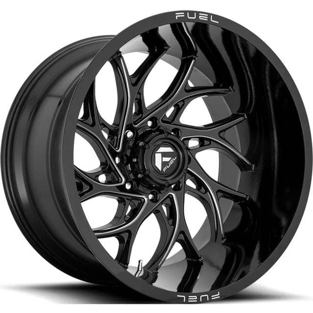 Fuel D741 Runner Gloss Black Milled 24x12