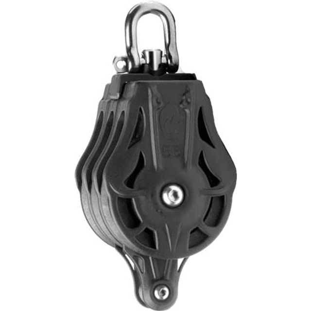 Wichard 55 mm trippleblok m/svirvel og hsv