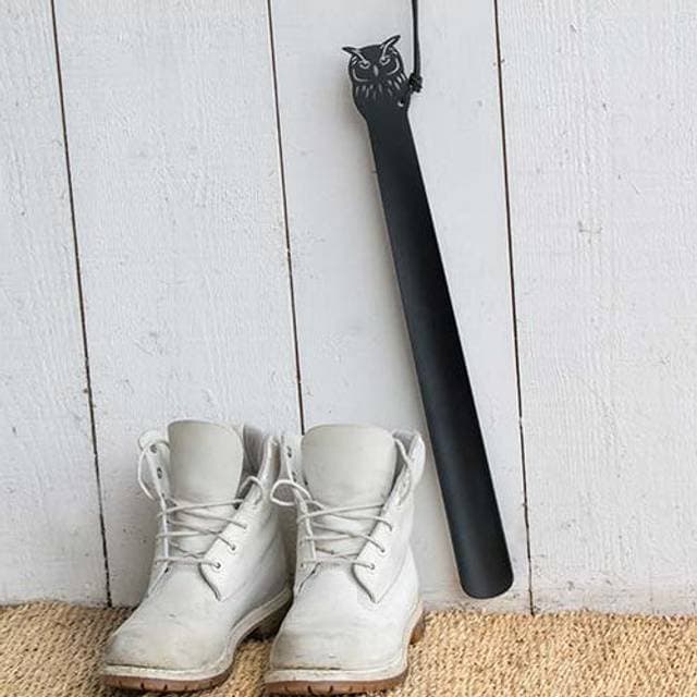 Wildlife Garden Shoehorn Owl Metal