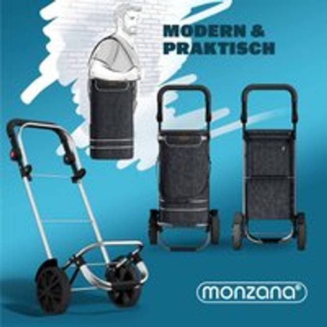 Deuba Indkøbsvogn med aftagelig taske