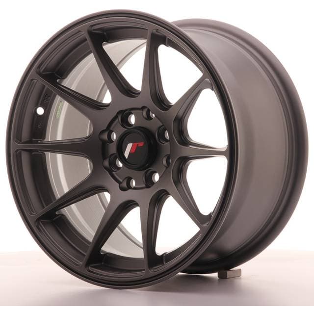 Japan Racing JR11 16x8 ET25 Matt Gun Metal