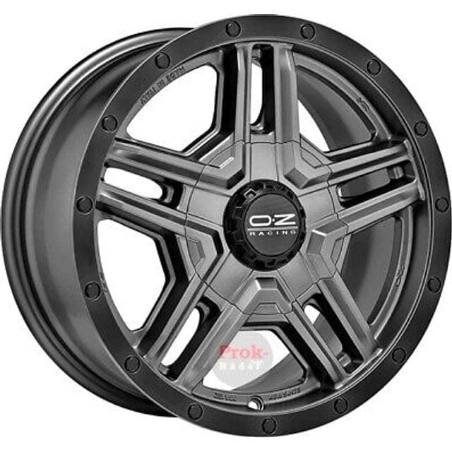 OZ Rally Adventure Matt Graphite Black Lip