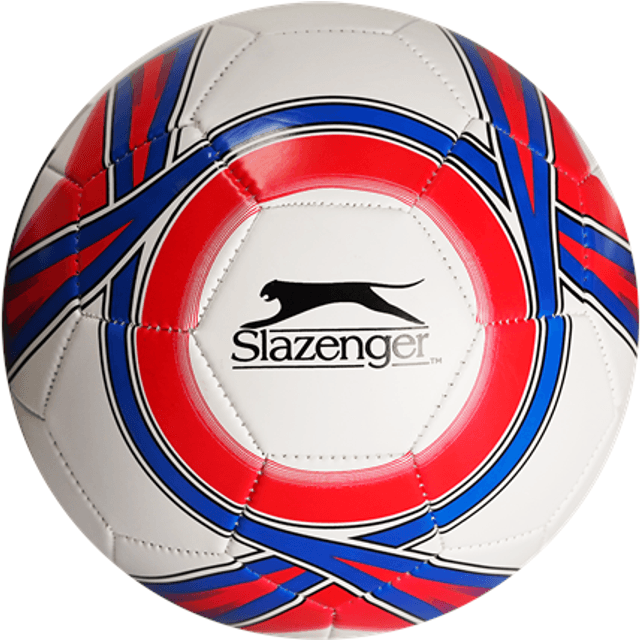 Slazenger Multicolor Soccer Ball No. rød