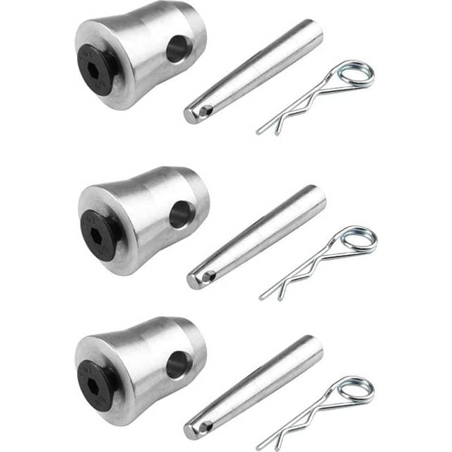 BeamZ P33 Sæt af 3 Halvkugleforbindelser