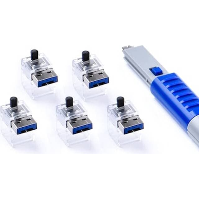 SmartKeeper NC03PKDB Portblokering 5pk