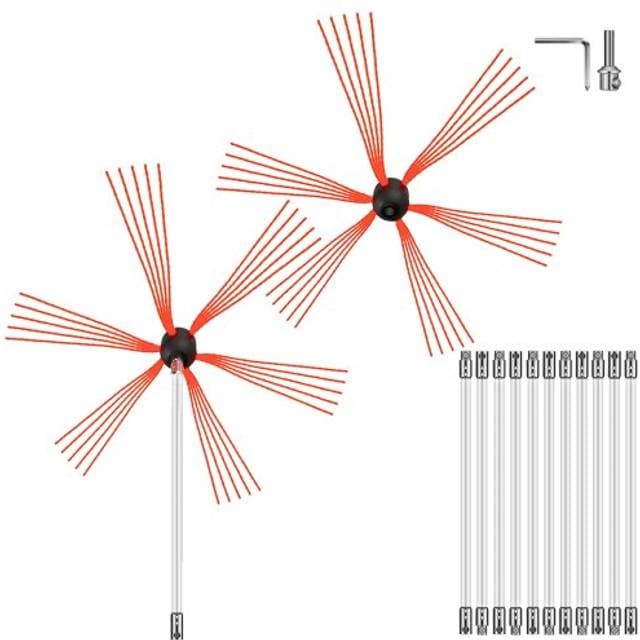 VEVOR Skorstensfejersæt 39FT Sooteater