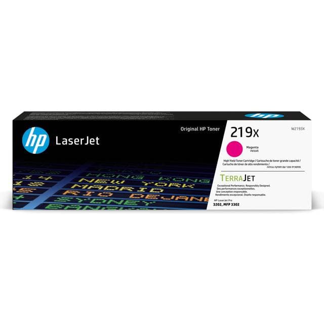 HP 219X High Capacity Magenta Toner - Magenta