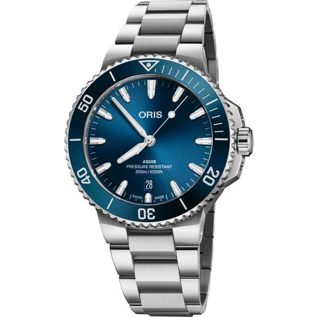 Oris Aquis Date Blå 41.5mm
