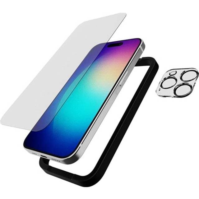 Tech21 Impact Glass SET iPhone 15 Pro