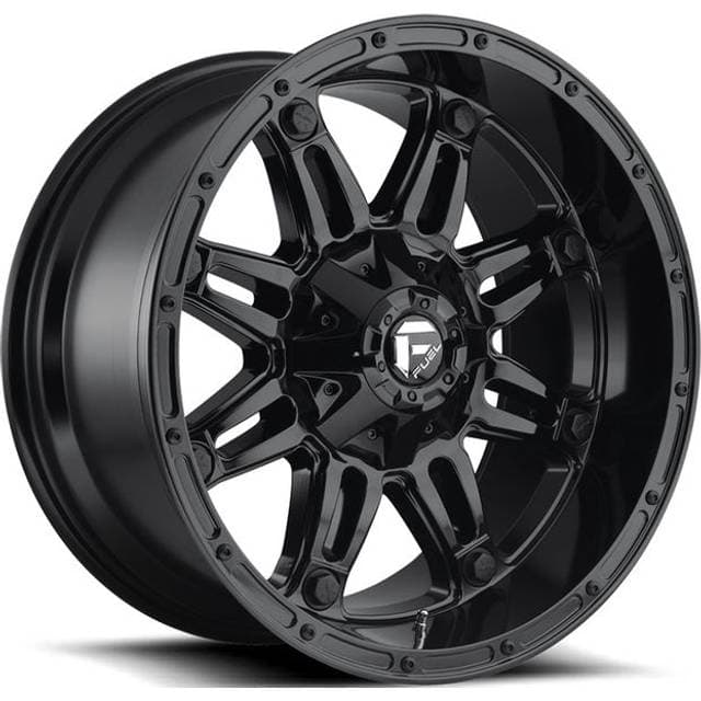 Fuel D625 Hostage Gloss Black 20x12 6x135