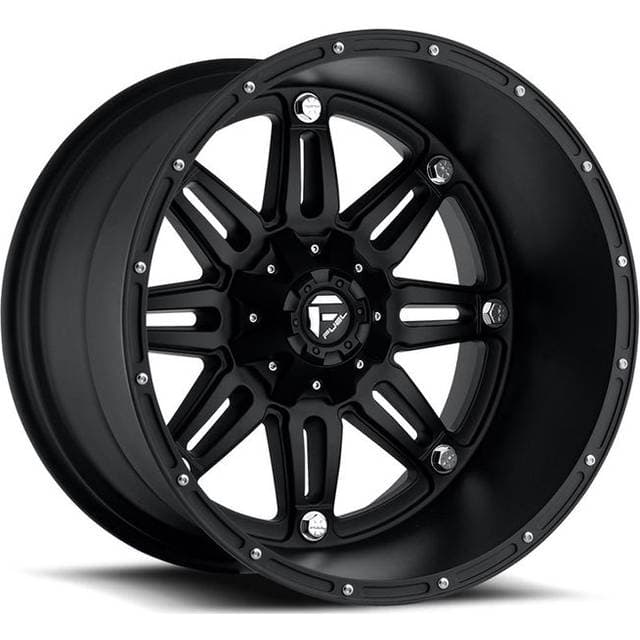 Fuel D531 Hostage Matte Black 17X9 6x139.7