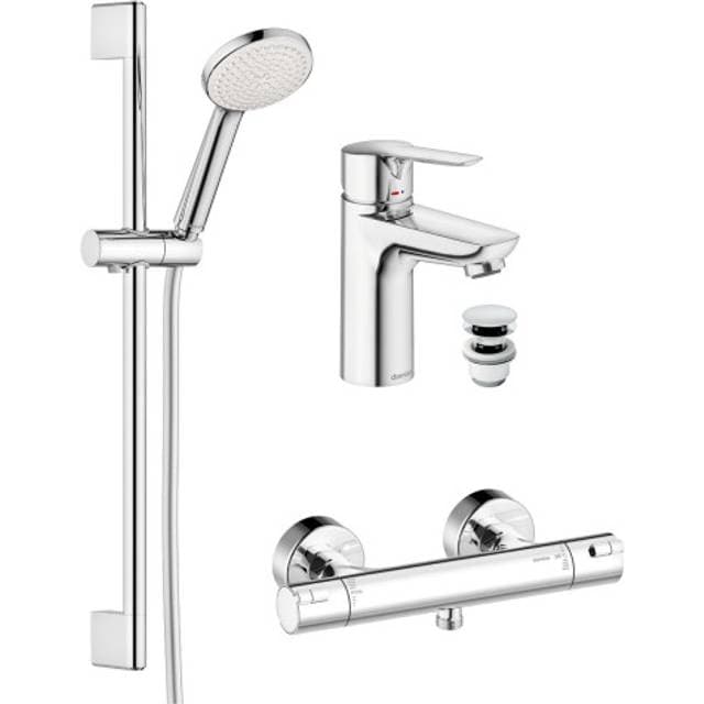 Damixa CORE Håndvaskarmatur, brusearrangement