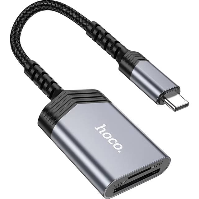 Hoco HOCO USB-C Kortlæser SD TF 2 TB