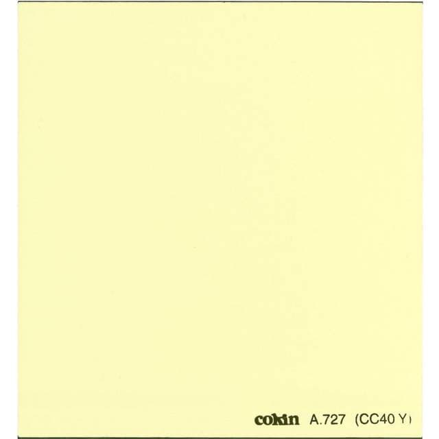 Cokin Filter P727 Yellow CC CC40Y