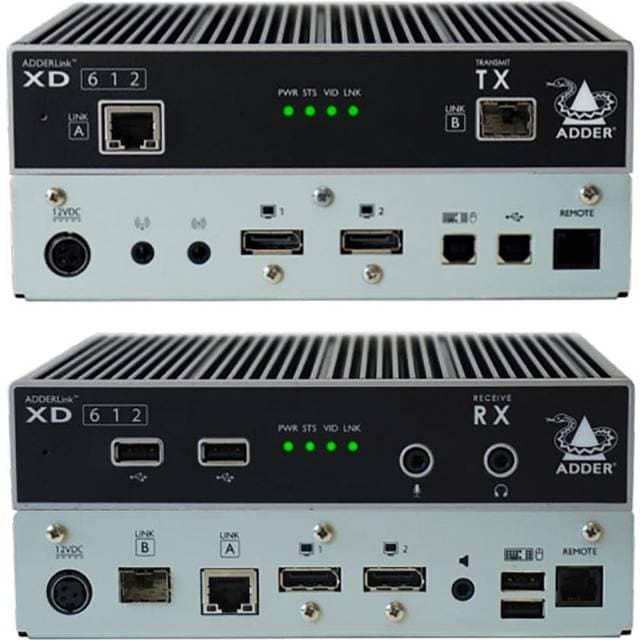 ADDER Link XD Dual HD Extender Pair XD612P-DP