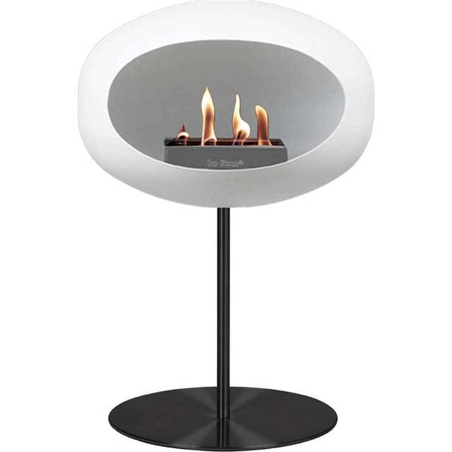Le Feu Hvid Biopejs Ground Steel Low 50cm