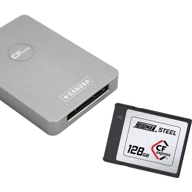 Caruba Cardreader CFexpress Hoodman CFEX128