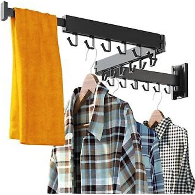 Laundry Clothes Drying Rack for - Wall Mounted