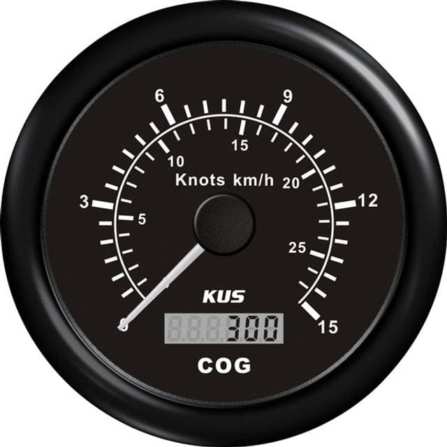 Kus GPS speed 0-15knob, sort