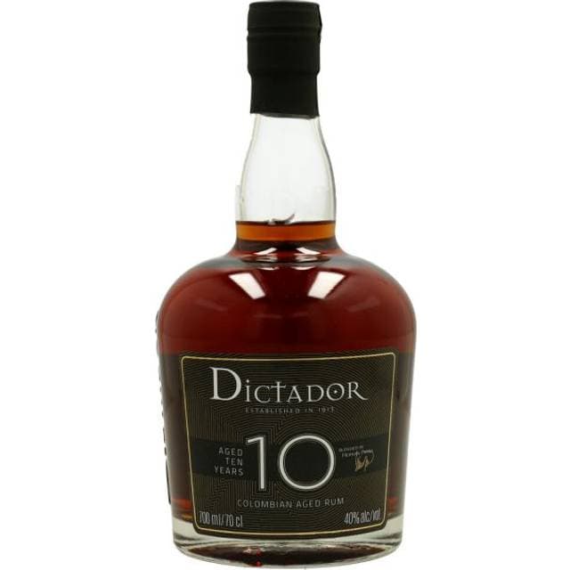 Dictador 10 Year Old Dark Rum 40%